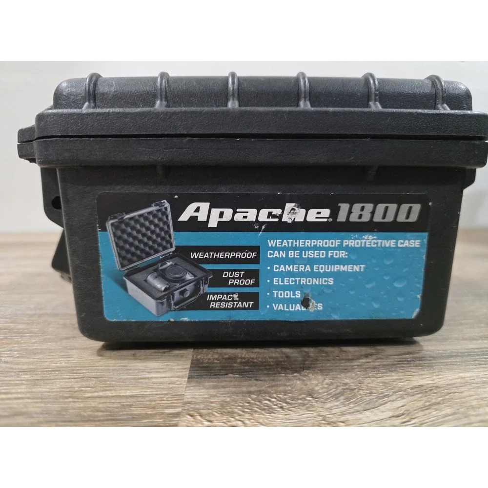 Apache 1800 Weatherproof Protective Hard Case